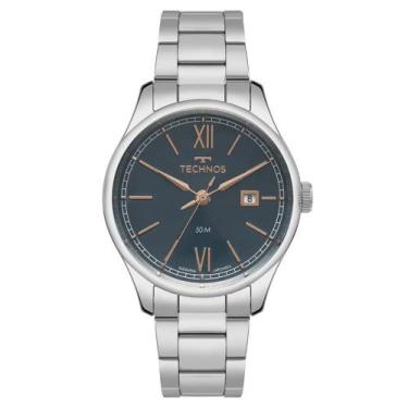Imagem de Relógio Technos Masculino Ref: 2115Tyl/1A Classic Prateado