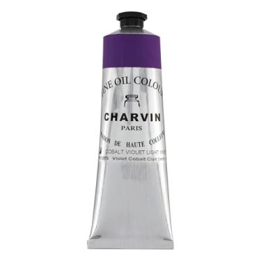 Imagem de Charvin Tintas a óleo de qualidade de artista profissional, tons temáticos de cor natural, tom claro violeta cobalto 150 ml