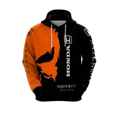 Imagem de Moletom Masculino Uniforme Monster Skull Moto Gp - Mundo Sublimado, La