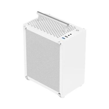 Imagem de Gabinete De Computador Gamer Mini ITX Preto 7L Transparente Suporte Pa