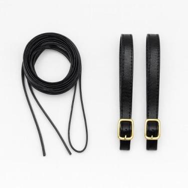 Imagem de Par De Tornozeleira Para Sandalia Rasteira Scarpin Ajustavel Fivela Ba