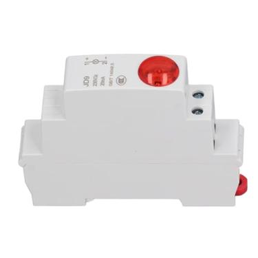 Imagem de Generic Luz Indicadora LED Em Trilho DIN Lâmpada de Sinalização Compacta para Sistemas de Controle de Circuito Ideal para Caixa de Distribuição AC DC 230V para Hospitais, Oficinas, Material de PC
