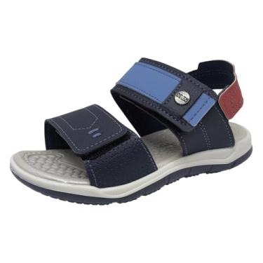 Imagem de Sandalia Infantil Menino Anatômica Conforto Klin Line Play