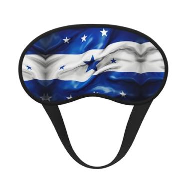Imagem de Máscara de dormir blackout com estampa de bandeira de Honduras, máscara para os olhos, macia, leve, para dormir, meditação, viagem, ioga