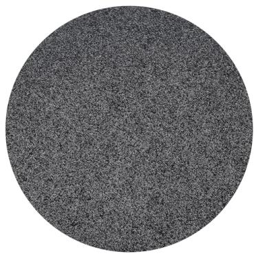 Imagem de NCONE Tapete de cadeira de escritório, tapete redondo para casa, 99 cm de diâmetro, pilha baixa, resistente, antiderrapante, multiuso, tapete para cadeira de mesa para tapetes de azulejo de madeira