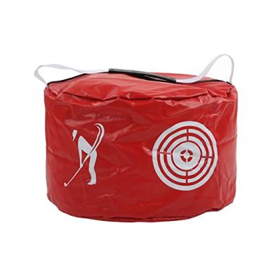 Imagem de KIMISS Swing Bag - Smash Trainer Bag para Golpes Internos, Material de PVC para Treinamento de Força e Precisão, Design para Iniciantes Em Vermelho