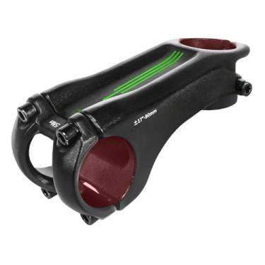 Imagem de Mesa de guidão de bicicleta MTB de 90 mm com ângulo negativo de 17 graus, compatível com guidões de mountain bike, downhill e cross-country. Peças de alta performance.(Green)