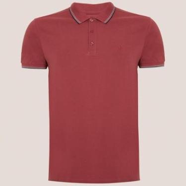 Imagem de Camisa Polo Dudalina Frisos Degradê Masculino-Masculino