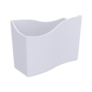 Imagem de Porta-guardanapo Cozy Pequeno, 13,7 x 6 x 10 cm, Branco, Coza