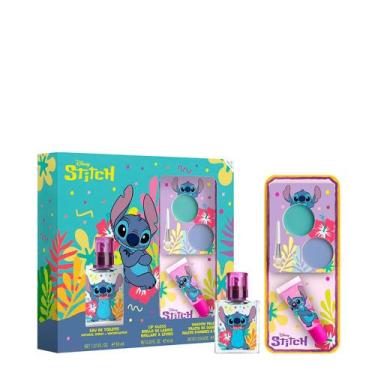 Imagem de Kit Disney Stitch Feminino - Eau de Toilette 30ml + Lip Gloss 6ml + Pa