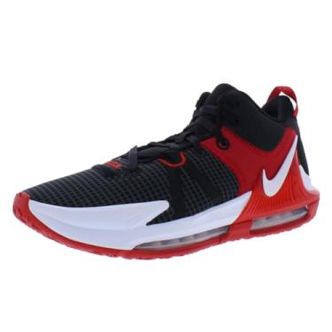 Imagem de Nike Tênis de basquete masculino Lebron, Preto/branco - vermelho universitário, 40