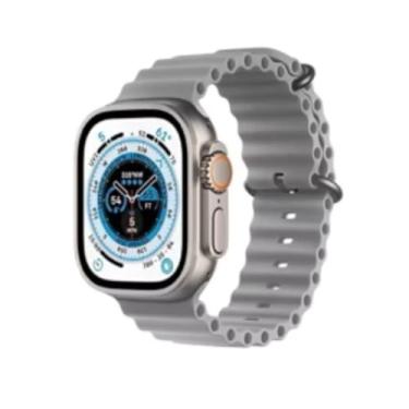 Imagem de Smartwatch Série 9, 49mm, com 7 Pulseiras Intercambiáveis, Monitor Cardíaco, Bluetooth, Tela Grande Touchscreen, Modelo KA-9977