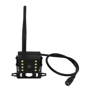 Imagem de Generic Câmera de Backup de Visão Noturna HD à Prova D'água Sem Fio para ônibus de Caminhão, Adequada para Registro Inteligente para Visualização Em Tempo Real, Metal e Plástico, Preto