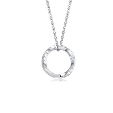 Imagem de Dtja Colar masculino com pingente de runa viking Mobius de 61 cm, anel torcido de aço inoxidável, tamanho 8, amuleto nórdico, corrente longa, ajustável, minimalista, acessório de joias modernas