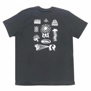 Imagem de Camiseta Quiksilver All Welcome - Cinza Escuro-Masculino