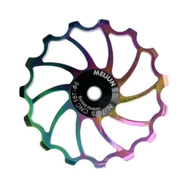 Imagem de Roda Guia De Polia CNC AL7075 Para Câmbio Traseiro De Bicicleta MTB E 