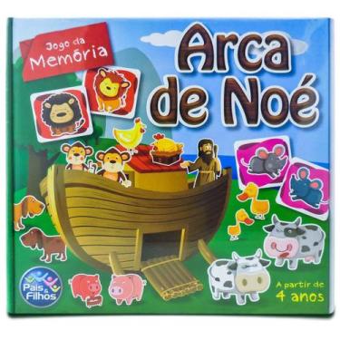 Imagem de Jogo da Memória Arca de Noé 2785 Pais e Filhos