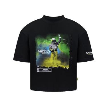 Imagem de Camiseta M/C Boxy Seek Your Beat Senna Feminino Driven Ayrton Senna-Feminino