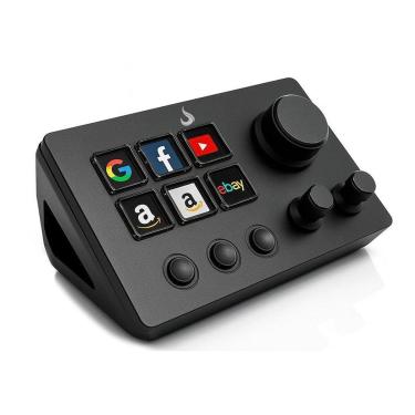 Imagem de Mesa Controladora Rise Mode Streaming Vision 01 Sound, 6 Teclas LCD, 3 Botões Rotativos-Unissex