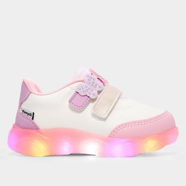 Imagem de Tênis Infantil Pampili Liz Luz Menina-Feminino