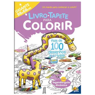 Imagem de Livro-Tapete para Colorir: Mais de 100 Desenhos Incríveis