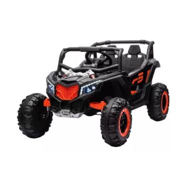 Imagem de Quadriciclo Utv Preto Elétrico Off Road R3 C/R Shiny Toys