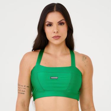 Imagem de Top Faixa Com Recortes Platinado Com Bojo Donna Carioca-Feminino