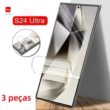 Imagem de Película de hidrogel de 3 unidades para Samsung Galaxy S24 S22 Plus S2