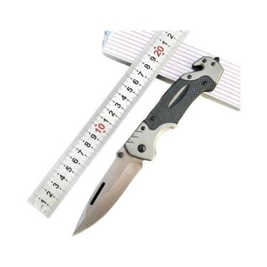 Imagem de Canivete Tático Multifuncional De Aço Inoxidável Para Camping, Dobráve