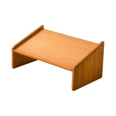 Imagem de Descanso Para Pés Ajustável E Ergonômico Para Colocar Embaixo Da Mesa,