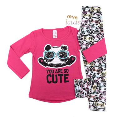 Imagem de Roupa Frio Menina Conjunto Meia Estação Infantil - ANALÊ, Pink, 6