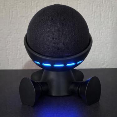 Imagem de Suporte Para Echo Dot Alexa Compatível com 4 e 5 Geração - Tema Robô Espacial