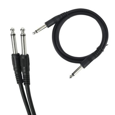 Imagem de Cabo P10 Macho x P10 Macho 1,5m para Áudio Profissional