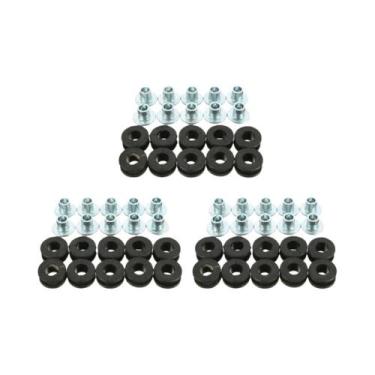 Imagem de Kit De Borrachas De Proteção Para Carenagem De Motocicleta 10 Peças Pa