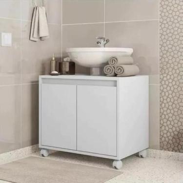 Imagem de Gabinete Glamour Pia Coluna 2 Portas Ecoplan Ecogbp - Ecoplanejados