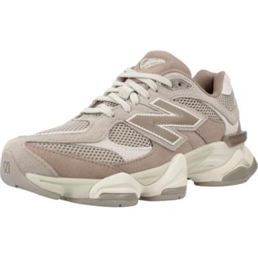Imagem de New Balance Tênis de corrida masculino 9060, Cogumelo/pedra árida, 41
