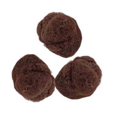 Imagem de Rede De Cabelo De Nylon Preta, Bege E Marrom 5mm Durável Para Perucas 