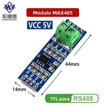 Imagem de Módulo RS485 MAX485 Para Arduino, Conversor TTL Para RS485, Acessórios