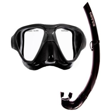 Imagem de Kit de Mergulho Máscara+Respirador Cetus Opah Black + Beta-Unissex