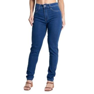 Imagem de Calça Jeans Sawary Push Up - 282125 - Azul escuro 46-Feminino