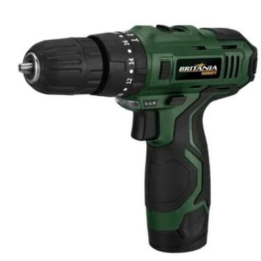 Imagem de Furadeira e Parafusadeira Bateria Britânia Com Acessorios - A.R Varied