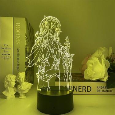 Imagem de Luz noturna, LED 3D, Plants vs Zombies, Eulas, mudança de cor