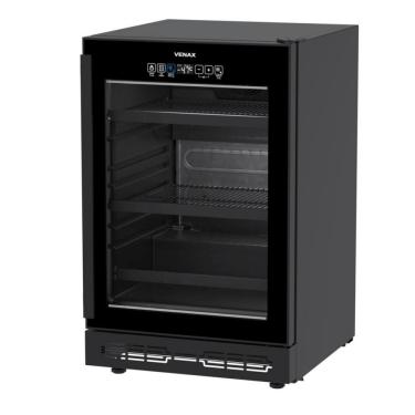 Imagem de Cervejeira Venax Top Light-In Touch 100L de Embutir Preto Fosco 127V 31394