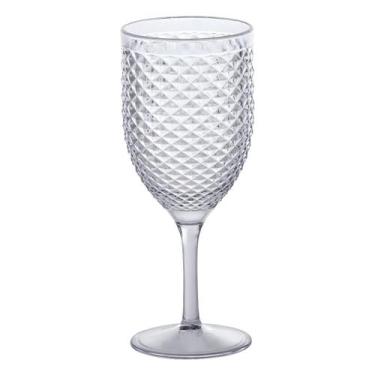 Imagem de Taça Para Água e Vinho De Acrílico Luxxor 480ml - Paramount, Transpare