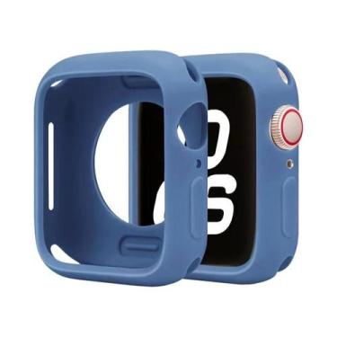 Imagem de Capa De Silicone 42mm 46mm Para Apple Watch Series 9 8 7 6 5 4 3 SE, P