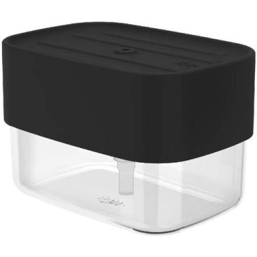 Imagem de Dispenser de Detergente Porta Esponja Trium Preto De500ptf Ou