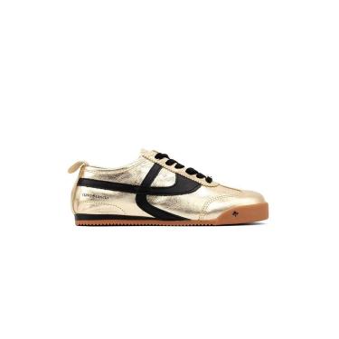 Imagem de Tênis Feminino Cravo E Canela Couro Ouro-Feminino