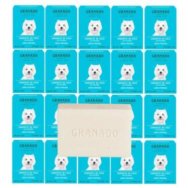 Imagem de Kit 20 Sabonete em Barra Pet Coco Limpeza Profunda 100g Granado