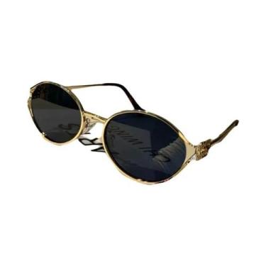 Imagem de Óculos De Sol Femininos Retro Oval Cat Eye Com Proteção UV E Armação D