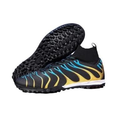 Imagem de Chuteiras De Futebol Masculinas Para Campo E Salão Antiderrapantes FG 